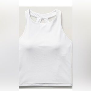 Athleta Transcend Support Top-White, size Large